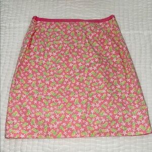 Vintage Lilly Pulitzer Cotton Skirt
